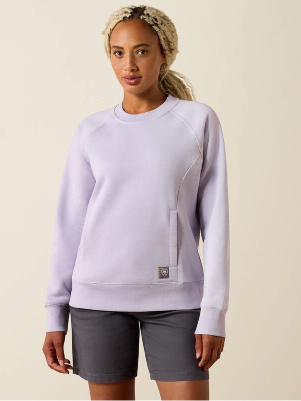 Ariat Rebar Lightweight Fleece Sweatshirt Sz M NWT